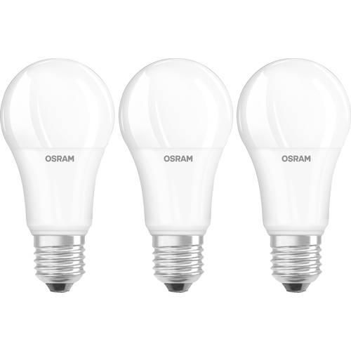 OSRAM 4058075819412 LED EEK F (A - G) E27 Glühlampenform 13 W = 100 W Warmweiß (Ø x L) 60 mm x 118 mm 3 St.