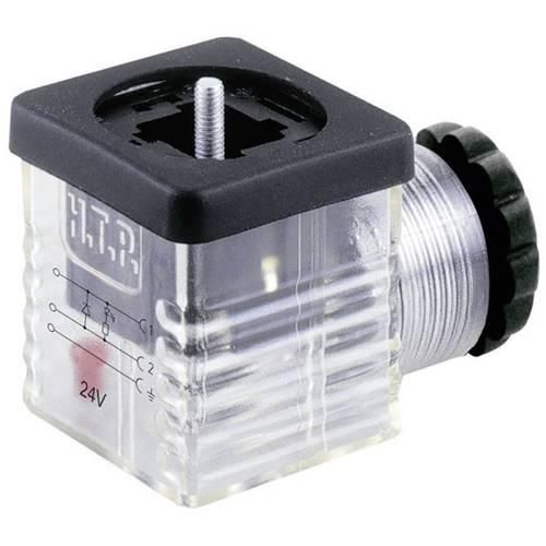 Ventilstecker mit Diode Schwarz, Transparent Pole:2 + PE G1TU2DL1 HTP Inhalt: 1 St.