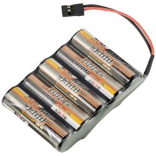 Reely Modellbau-Akkupack (NiMh) 6 V 2300 mAh Zellen-Zahl: 5 Mignon (AA) Side-by-Side JR-Buchse