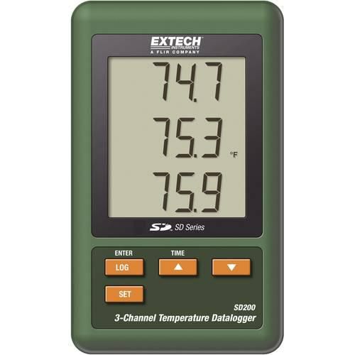 Temperatur-Datenlogger Extech SD200 Messgröße Temperatur -100 bis 1300 °C