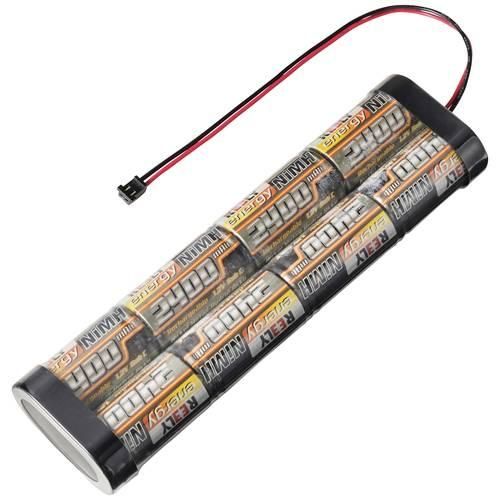 Reely Modellbau-Akkupack (NiMh) 9.6 V 2400 mAh Zellen-Zahl: 8 Sub-C Sub-C Stick Graupner