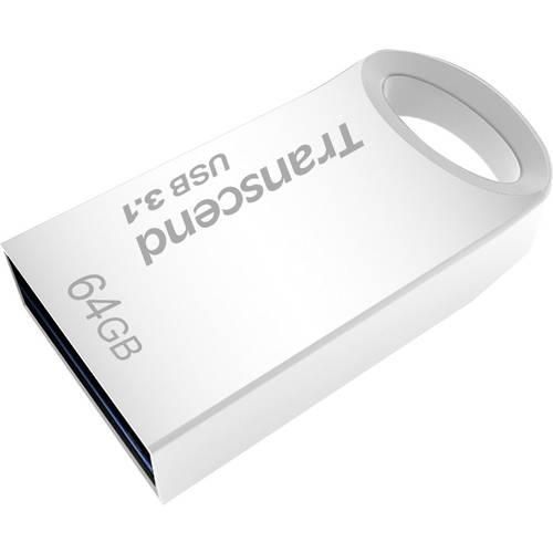 Transcend JetFlash® 710S USB-Stick 64 GB Silber TS64GJF710S USB-A (USB 3.2 Gen 1)