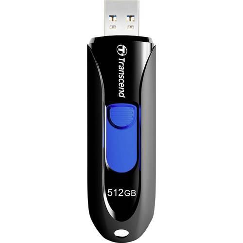 Transcend JetFlash® 790 USB-Stick 512 GB Schwarz, Blau TS512GJF790K USB-A (USB 3.2 Gen 2)