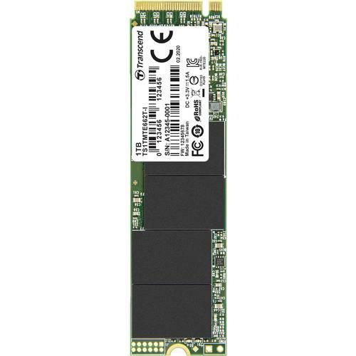 Transcend MTE662T-I 1 TB Interne M.2 PCIe NVMe SSD 2280 PCIe NVMe 3.0 x4 Industrial TS1TMTE662T-I