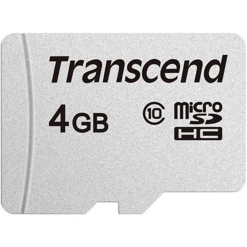 Transcend Premium 300S microSDHC-Karte 4 GB Class 10