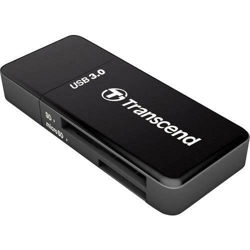 Transcend RDF5K Externer Speicherkartenleser USB-A (USB 3.2 Gen 1) Schwarz