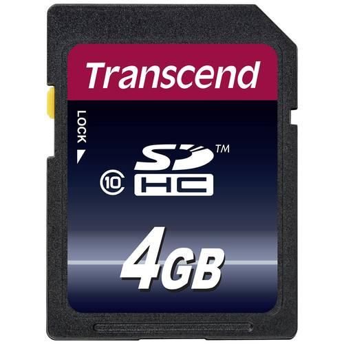 Transcend Premium SDHC-Karte Industrial 4 GB Class 10