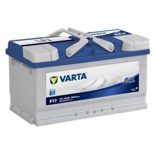 Varta Blue Dynamic F17 Autobatterie 12 V 80 Ah ETN 580 406 074 Poltyp: T1