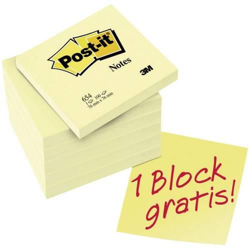 Post-it Haftnotiz 7100199885 76 mm x 76 mm Gelb 600 Blatt