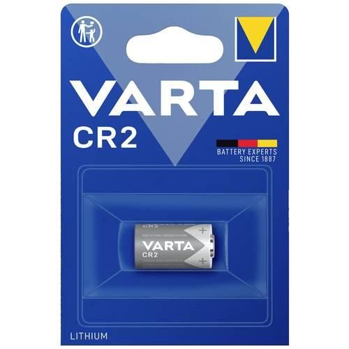 Varta LITHIUM Cylindrical CR2 Bli 1 Fotobatterie CR 2 Lithium 880 mAh 3 V 1 St.