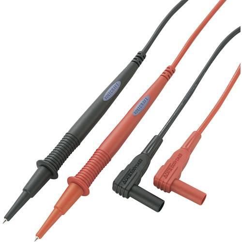 Sicherheits-Messleitungs-Set 1.00 m Schwarz, Rot VOLTCRAFT MS-1A