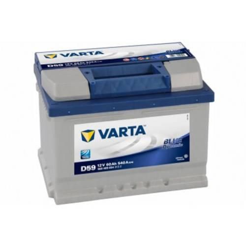 Varta Blue Dynamic D59 Autobatterie 12 V 60 Ah ETN 560 409 054 Poltyp: T1