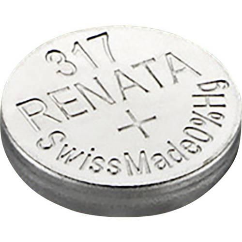 Renata Knopfzelle 317 1.55 V 1 St. 10.5 mAh Silberoxid SR62