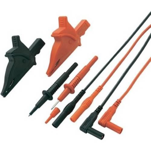 Sicherheits-Messleitungs-Set 1.20 m Schwarz, Rot VOLTCRAFT MS-5