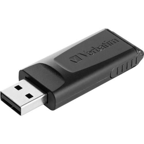 Verbatim Slider USB-Stick 32 GB Schwarz 98697 USB 2.0