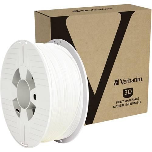 Verbatim 55050 55050 Filament PETG 1.75 mm 1 kg Weiß 1 St.