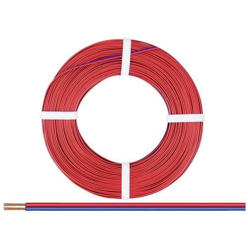 Donau Elektronik 250-02-25 Litze 2 x 0.50 mm² Rot, Blau 25 m