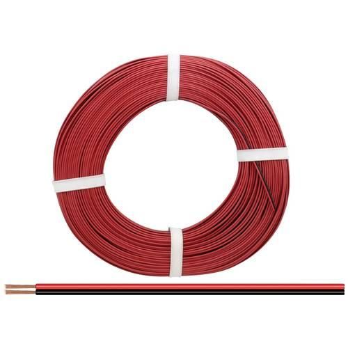 Donau Elektronik 250-01-25 Litze 2 x 0.50 mm² Rot, Schwarz 25 m