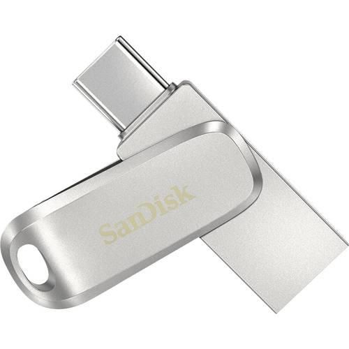 SanDisk Ultra Dual Luxe USB-Zusatzspeicher Smartphone/Tablet Silber 512 GB USB-C® (USB 3.1 Gen 1)