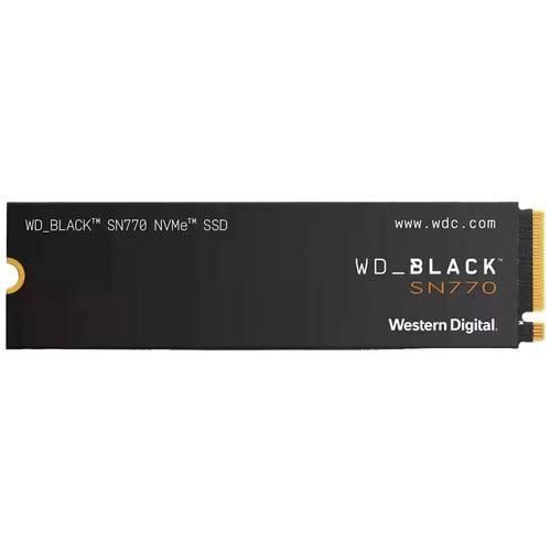 Western Digital Black™ SN770 2 TB Interne M.2 PCIe NVMe SSD 2280 M.2 NVMe PCIe 4.0 x4 Retail WDS200T3X0E