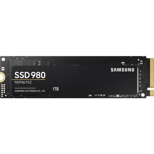 Samsung 980 1 TB Interne M.2 PCIe NVMe SSD 2280 M.2 NVMe PCIe 3.0 x4 Retail MZ-V8V1T0BW