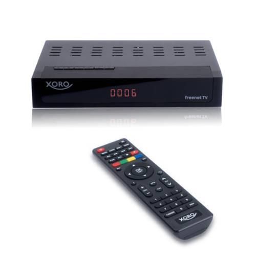 Xoro HRT 8770 Twin DVB-T/T2/C Kombo-Receiver Deutscher DVB-T2 Standard (H.265), Aufnahmefunktion, Twin Tuner Anzahl Tuner: 2