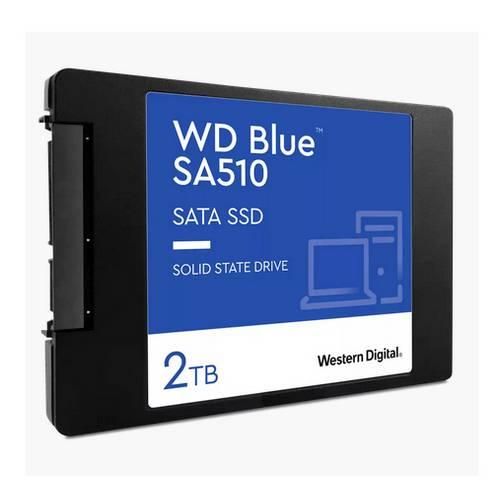 Western Digital Blue™ SA510 2 TB Interne SATA SSD 6.35 cm (2.5 Zoll) SATA 6 Gb/s Retail WDS200T3B0A