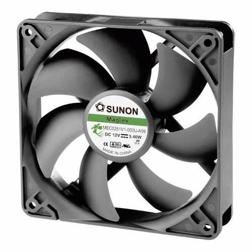 Sunon MEC0251V1-000U-A99 Axiallüfter 12 V/DC 183.83 m³/h (L x B x H) 120 x 120 x 25 mm