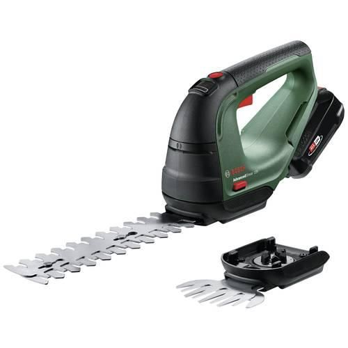 Bosch Home and Garden ADVANCEDSHEAR 18-10 Akku Grasschere, Strauchschere inkl. Akku, inkl. Ladegerät 18 V Li-Ion