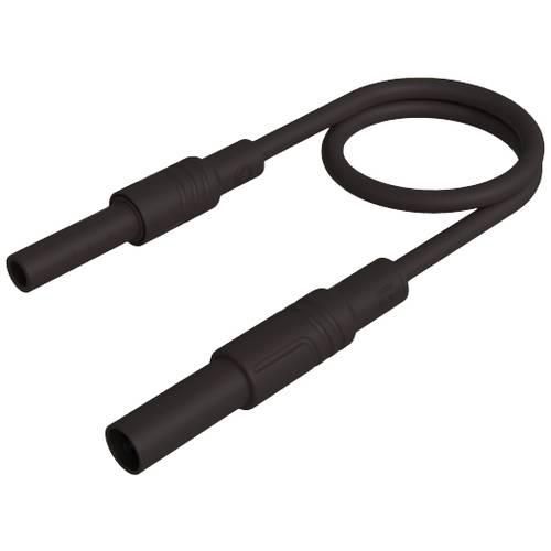 SKS Hirschmann MAL S GG-B 200/2,5 sw Sicherheits-Messleitung 4 mm Sicherheits-Stecker 4 mm Sicherheits-Buchse 200 cm Schwarz 1 St.