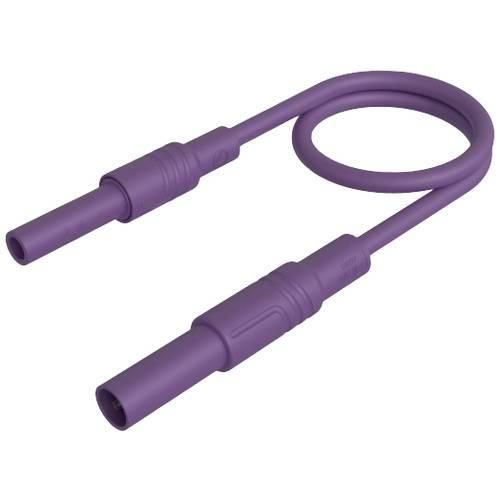 SKS Hirschmann MAL S GG-B 100/2,5 vi Sicherheits-Messleitung 4 mm Sicherheits-Stecker 4 mm Sicherheits-Buchse 100 cm Violett 1 St.