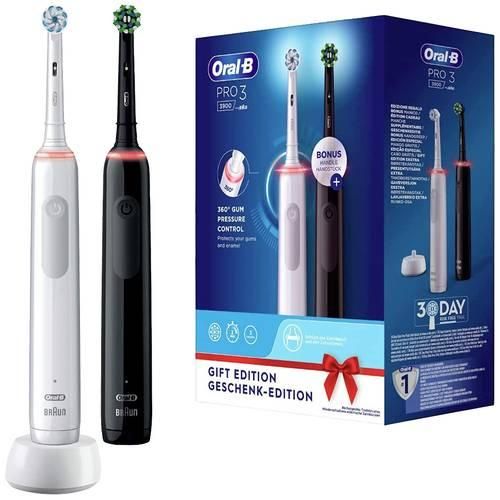 Oral-B Pro3 3900 Pro 3900 Elektrische Zahnbürste Schwarz, Weiß