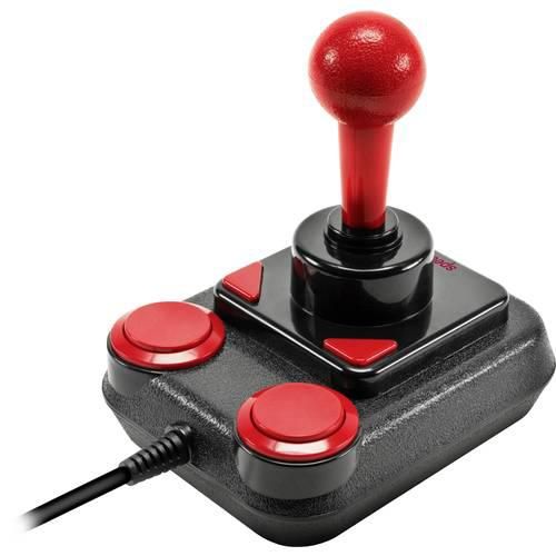 SpeedLink Competition Pro Extra Joystick USB PC, Android Schwarz, Rot