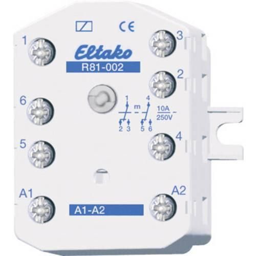 Eltako R81-002-230V Schaltrelais Nennspannung: 230 V Schaltstrom (max.): 10 A 2 Wechsler 1 St.