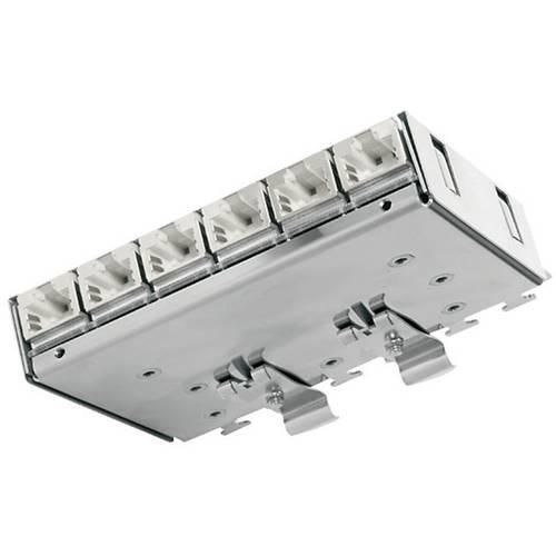 Telegärtner 100006992 6 Port Netzwerk-Patchpanel CAT 6a 3 HE Bestückt