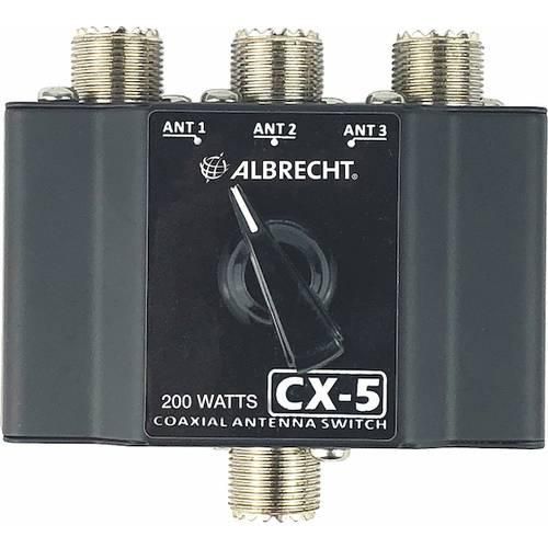 Albrecht Antennenumschalter CX-5 3-Wege Antennenschalter 7402