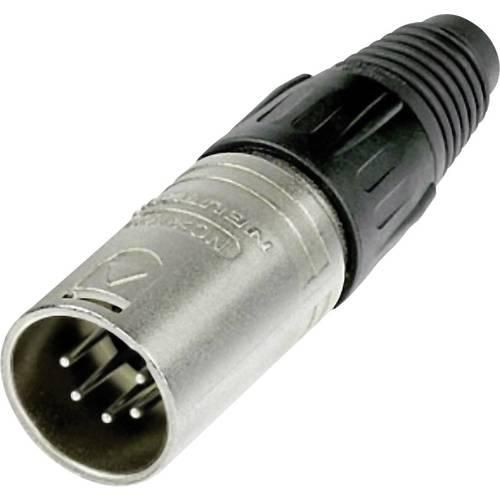 Neutrik NC5MX XLR-Steckverbinder Stecker, gerade Polzahl: 5 Silber 1 St.