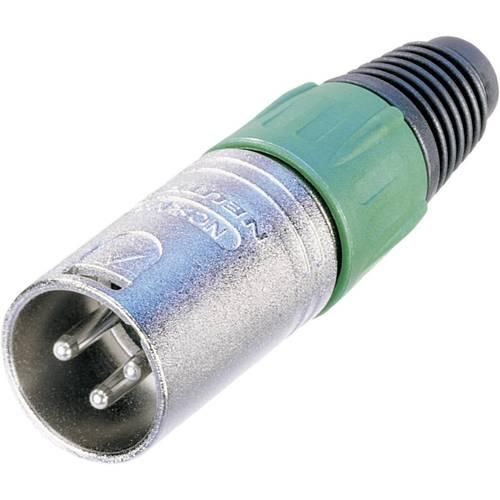 Neutrik NC3MX XLR-Steckverbinder Stecker, gerade Polzahl: 3 Silber 1 St.