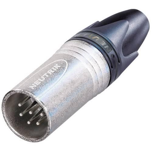 Neutrik NC6MXX XLR-Steckverbinder Stecker, gerade Polzahl: 6 Silber 1 St.