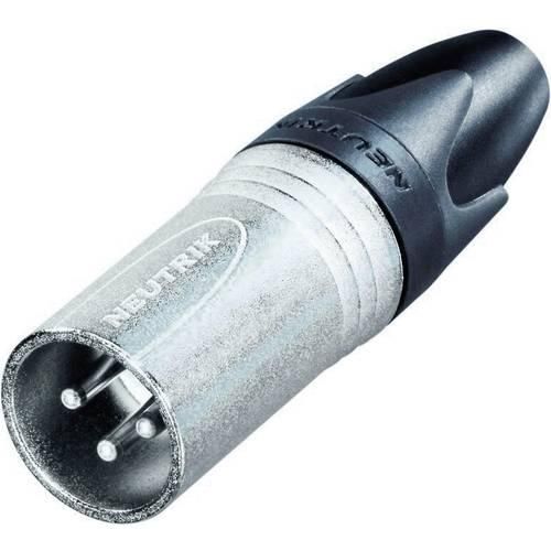 Neutrik NC3MXX XLR-Steckverbinder Stecker, gerade Polzahl: 3 Silber 1 St.