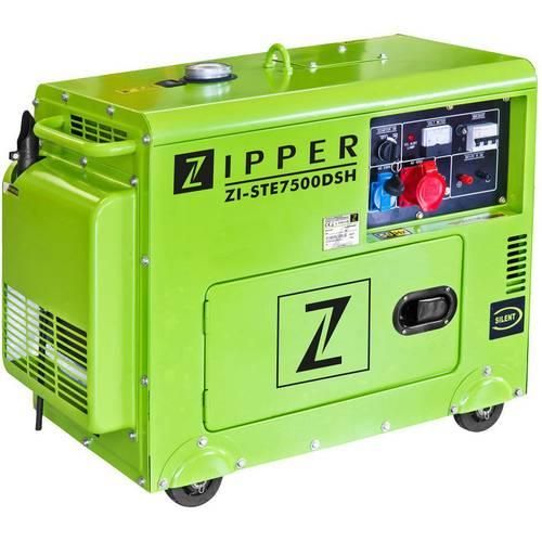 Zipper ZI-STE7500DSH Stromerzeuger 6.5 kW 230 V, 400 V 153 kg 4600 W