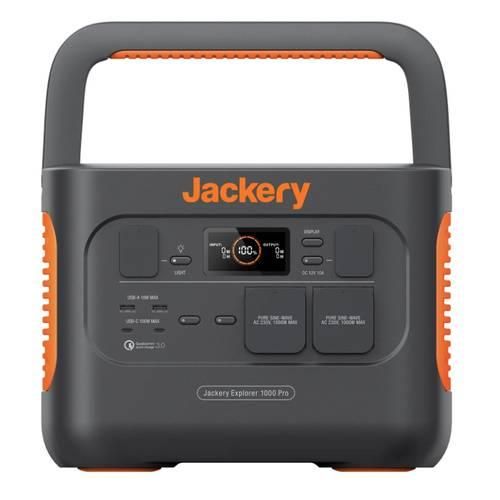 Jackery Explorer 1000 Pro Powerstation Li-Ion Schwarz, Orange mit Laderegler