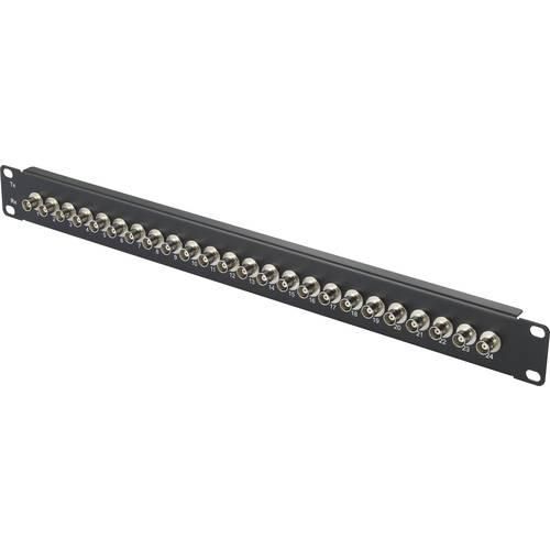 Renkforce 24 Port BNC-Patchpanel 483 mm (19) 1 HE Bestückt