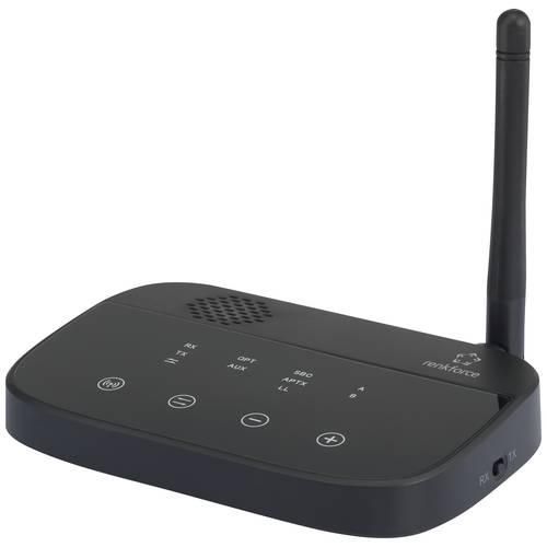 Renkforce BTHP-100 Bluetooth® Musik-Sender/Empfänger Bluetooth Version: 4.2, aptX®, SBC 100 m aptX®-Technologie