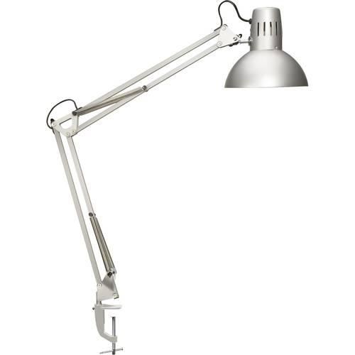 Maul MAULstudy 8230595 Klemmleuchte Energiesparlampe E27 60 W Silber