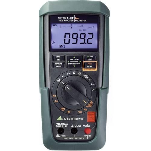 Gossen Metrawatt Metrahit Iso Isolationsmessgerät 50 V, 100 V, 250 V, 500 V, 1000 V 3.1 GΩ