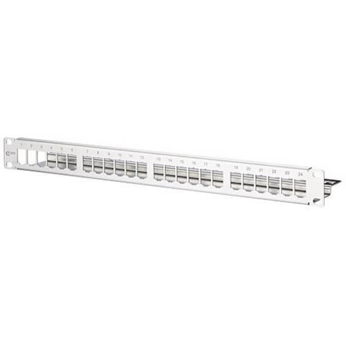 Metz Connect 130921-00-E 24 Port Netzwerk-Patchpanel 483 mm (19) Unbestückt 1 HE Unbestückt