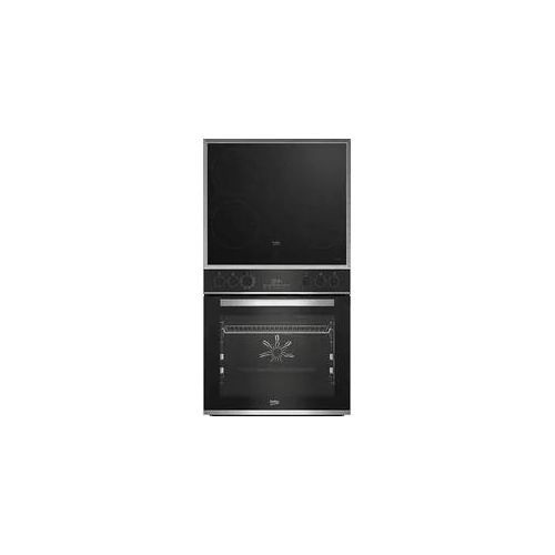 BEKO BBUM13340XMPEF Pyrolyse, Einbauherdset (Induktion, A+, 72 l)