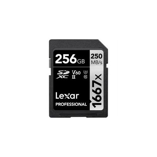 Lexar SDXC Professional 256 GB 1667x UHS-II | ✔️ Temporär mit 100 € gratis geschenkbox