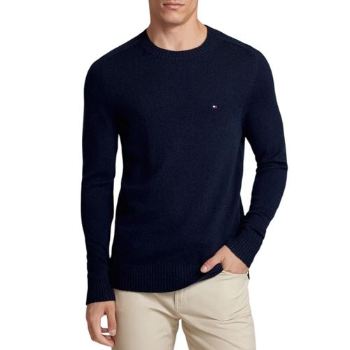 Tommy Hilfiger Wollen pullover met logostitching